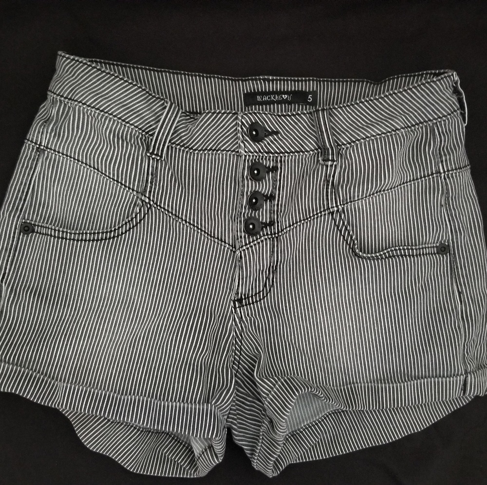 SOLD: Pin stripe shorts